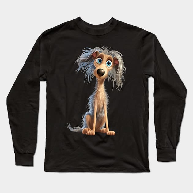 Adorable Dog Long Sleeve T-Shirt by 1AlmightySprout